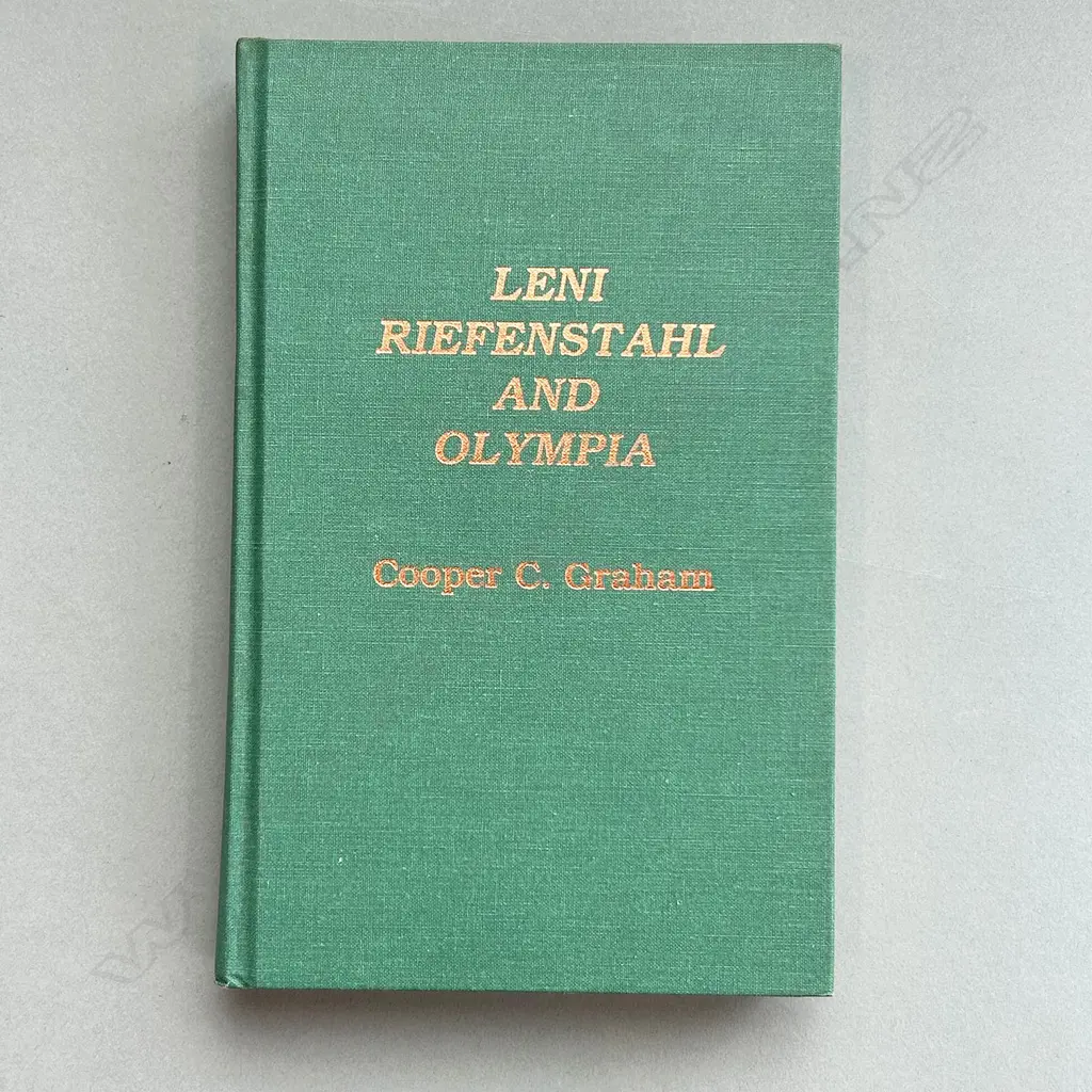 COOPER C GRAHAM: LENI RIEFENSTAHL AND OLYMPIA Image 1++